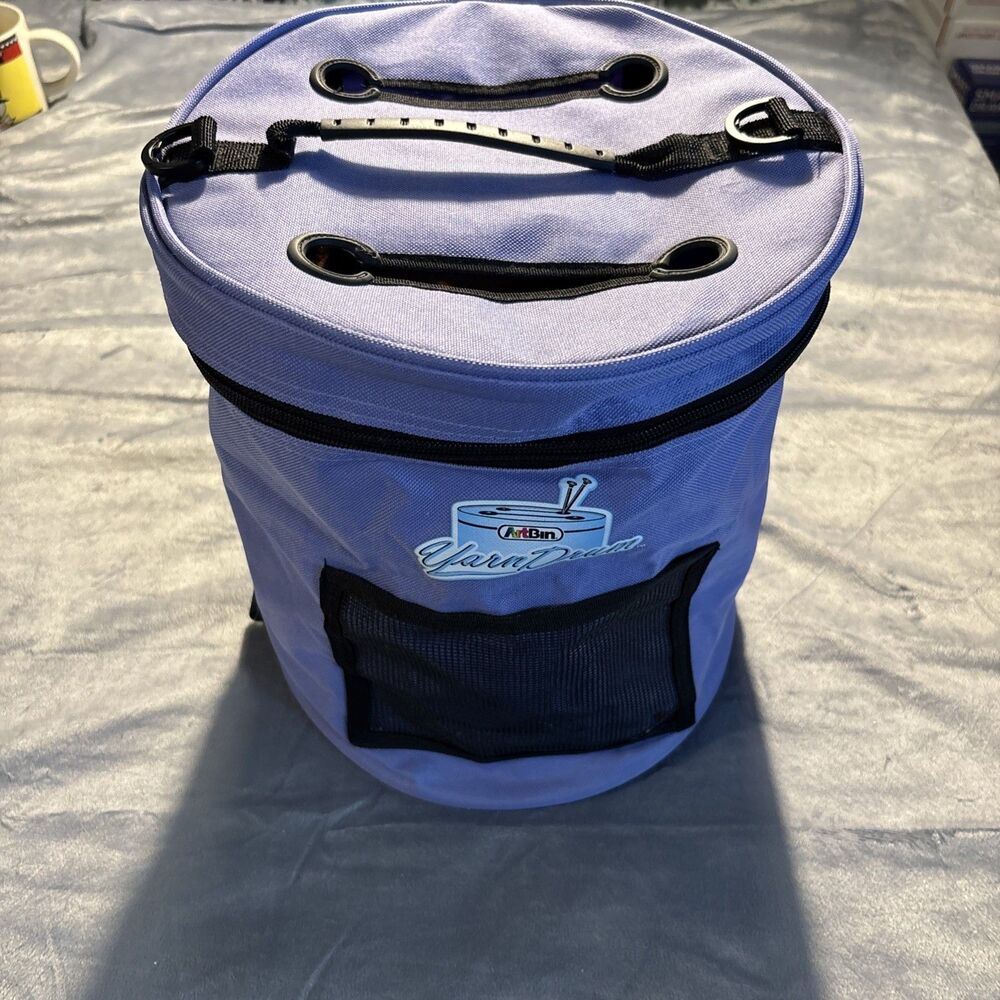 Art Bin Yarn Drum In Purple Missing Strap